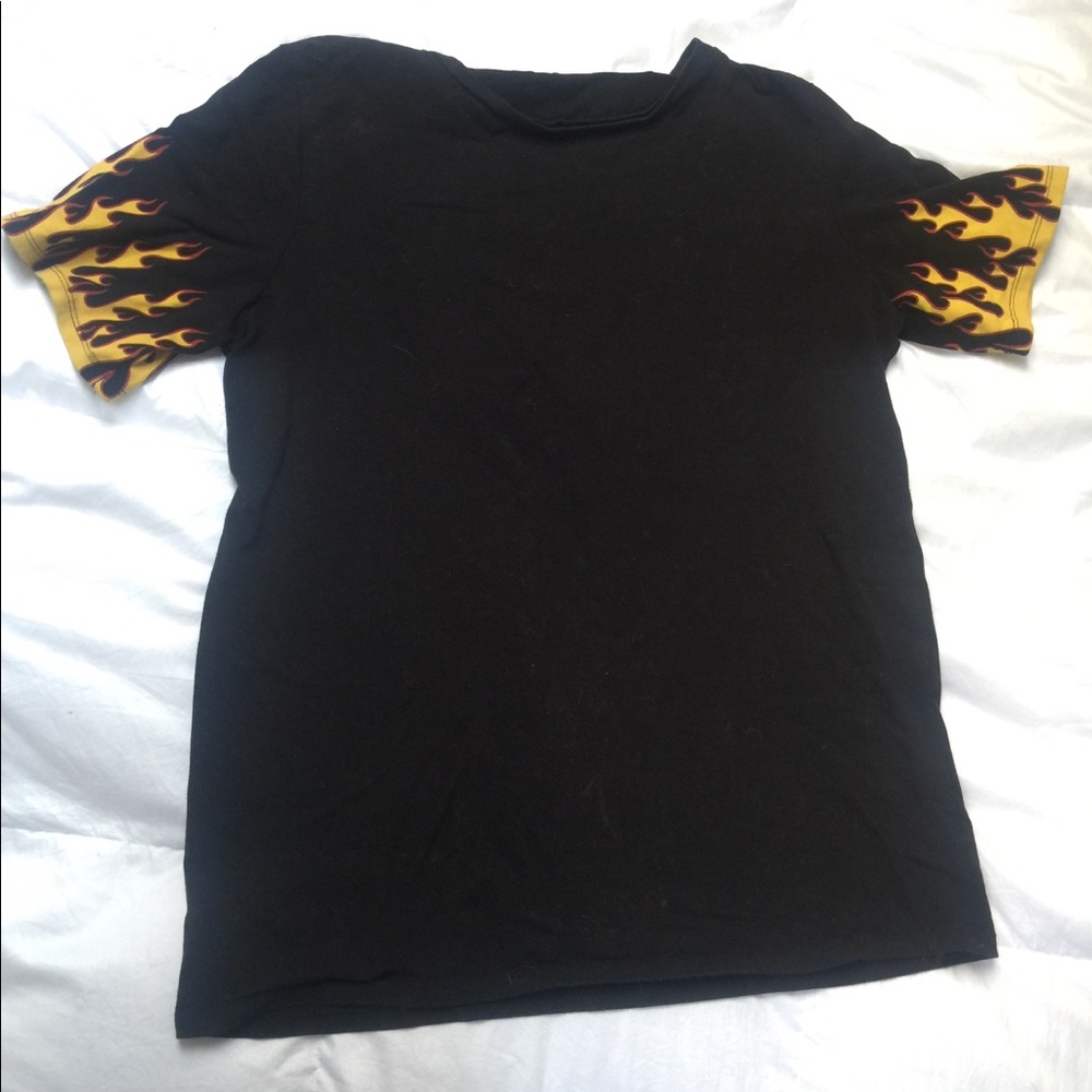 Flame Sleeves T Shirt